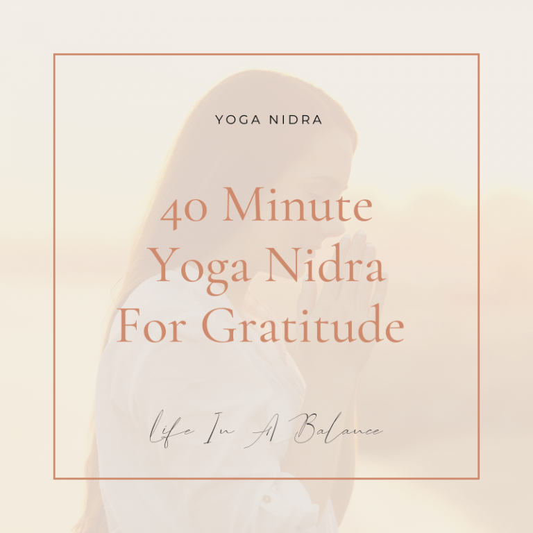 Yoga Nidra for Gratitude